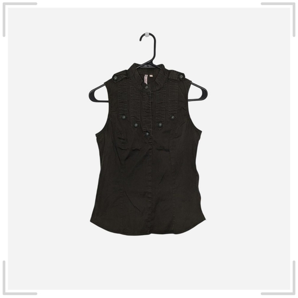 Morbid Threads Tops - Military Style Top